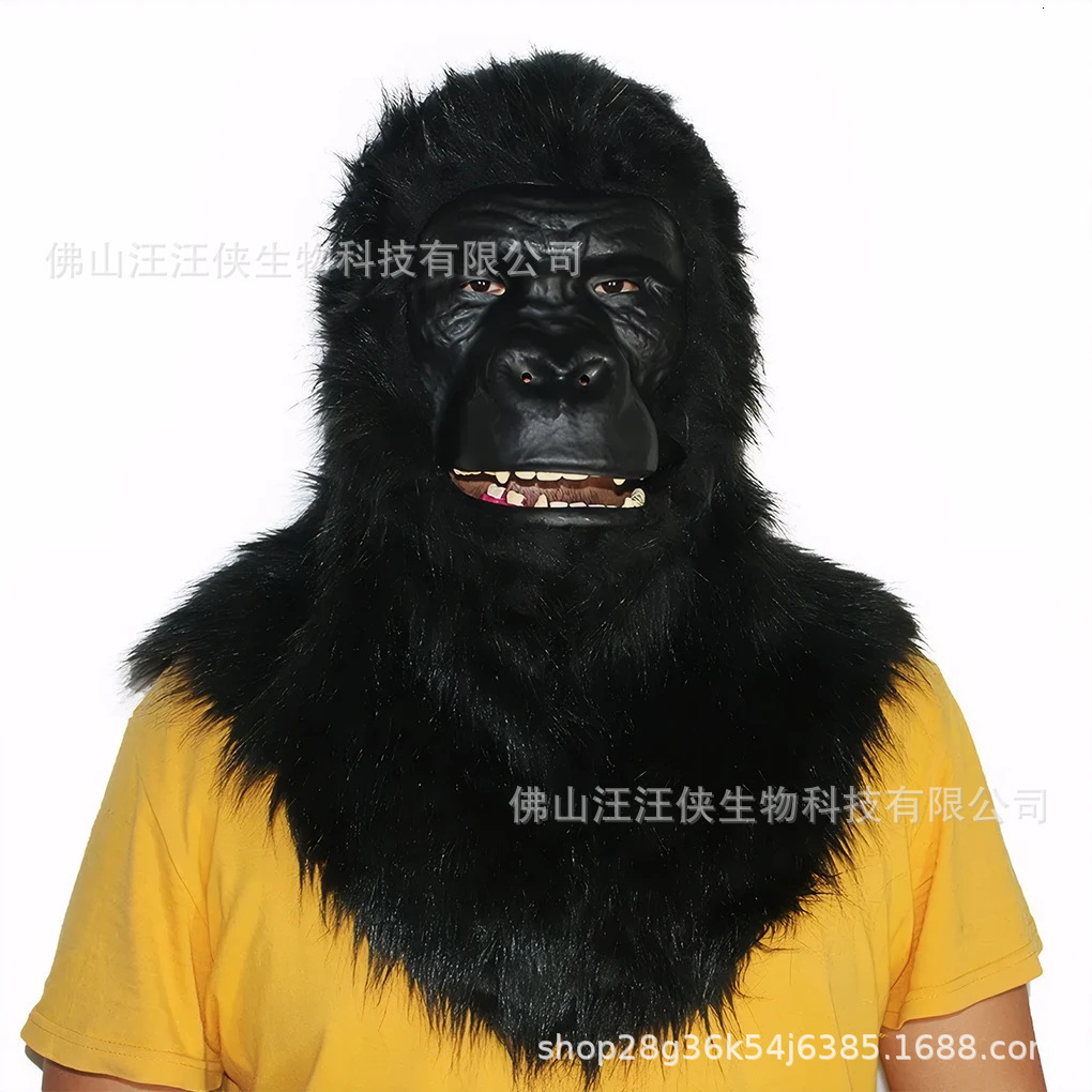 Realistic latex masks for movie The monkey Halloween character cosplay and fun party headwear 250603 - view 6