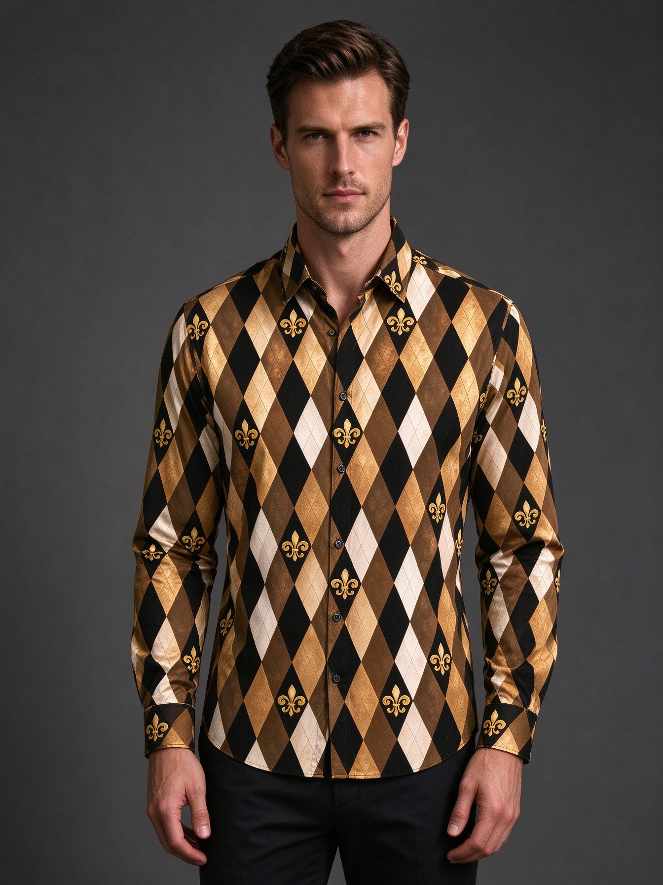 Fashionable Mens Graphic Print Hoodie: Durable Long-Sleeve Top - view 6