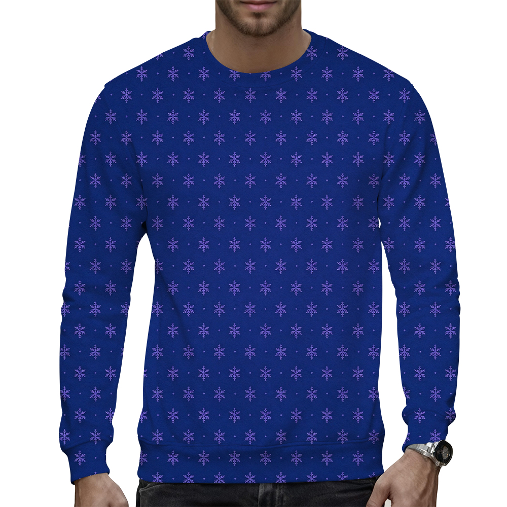 Stylish Unisex Long Sleeve Sweater with Comfortable Crew Collar for Everyday Wear - view 8