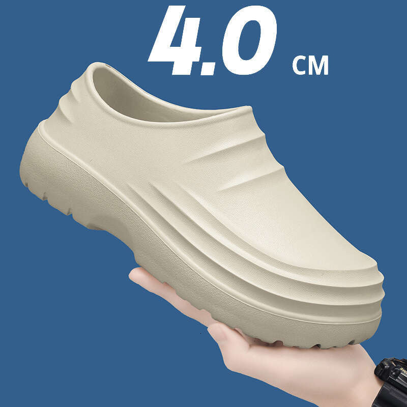 Chef Shoes Waterproof Non Slip Soft Lightweight Thick Sole Work Shoes Nurse Closed Toe Kitchen Clogs Unisex Work Sneakers - view 6
