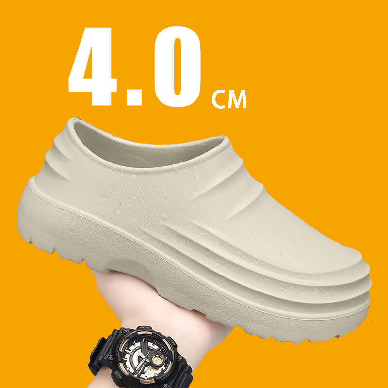 Chef Shoes Waterproof Non Slip Soft Lightweight Thick Sole Work Shoes Nurse Closed Toe Kitchen Clogs Unisex Work Sneakers - view 4