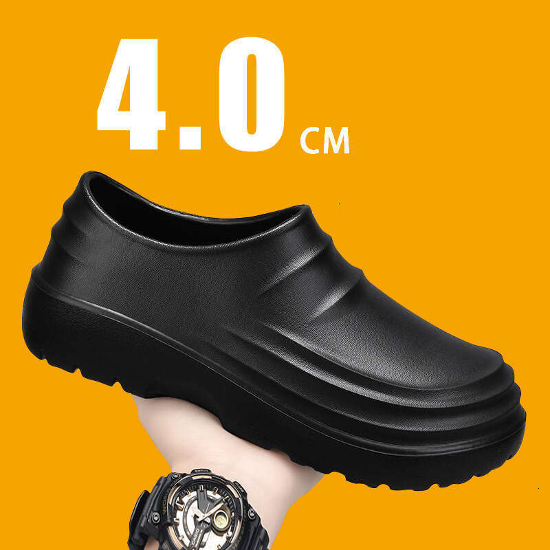 Chef Shoes Waterproof Non Slip Soft Lightweight Thick Sole Work Shoes Nurse Closed Toe Kitchen Clogs Unisex Work Sneakers