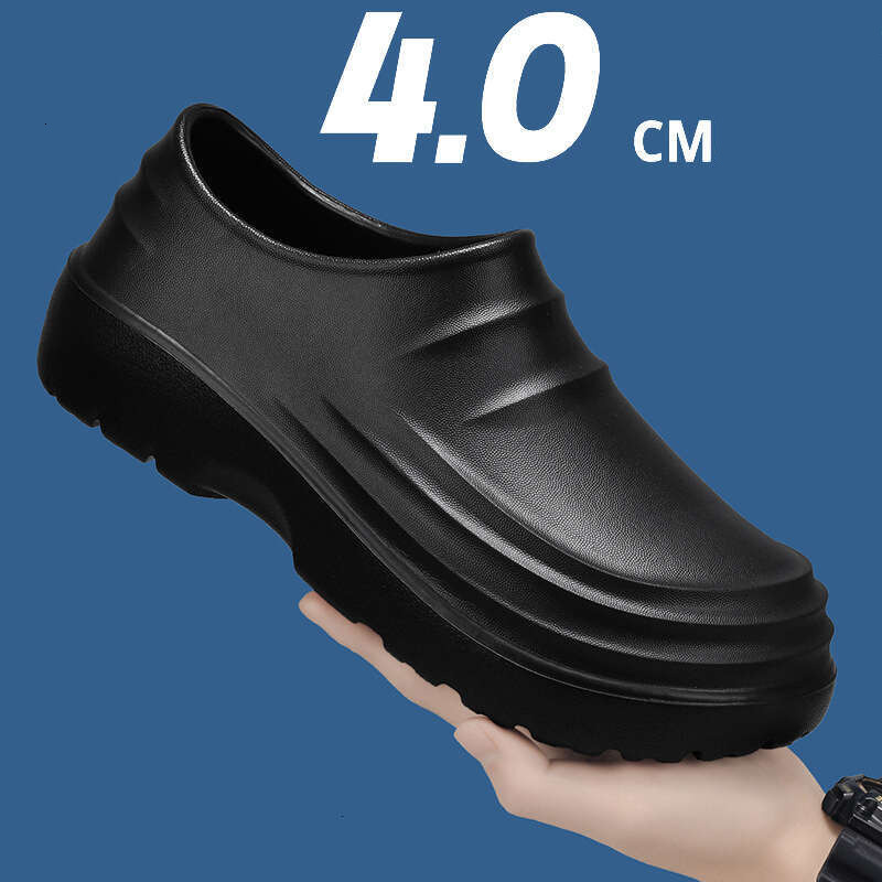 Chef Shoes Waterproof Non Slip Soft Lightweight Thick Sole Work Shoes Nurse Closed Toe Kitchen Clogs Unisex Work Sneakers - view 7