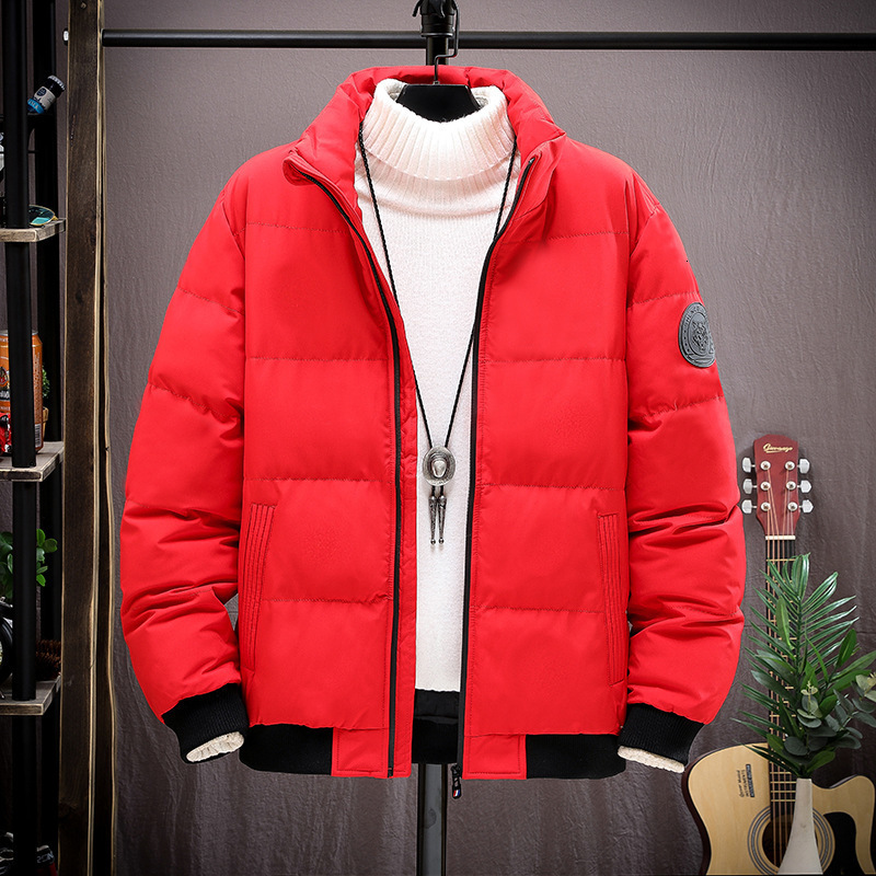 Men's downfilled padded jacket thickened for warmth plussize suitable autumn and winter men's clothing couple's outerwear 251129 - view 9