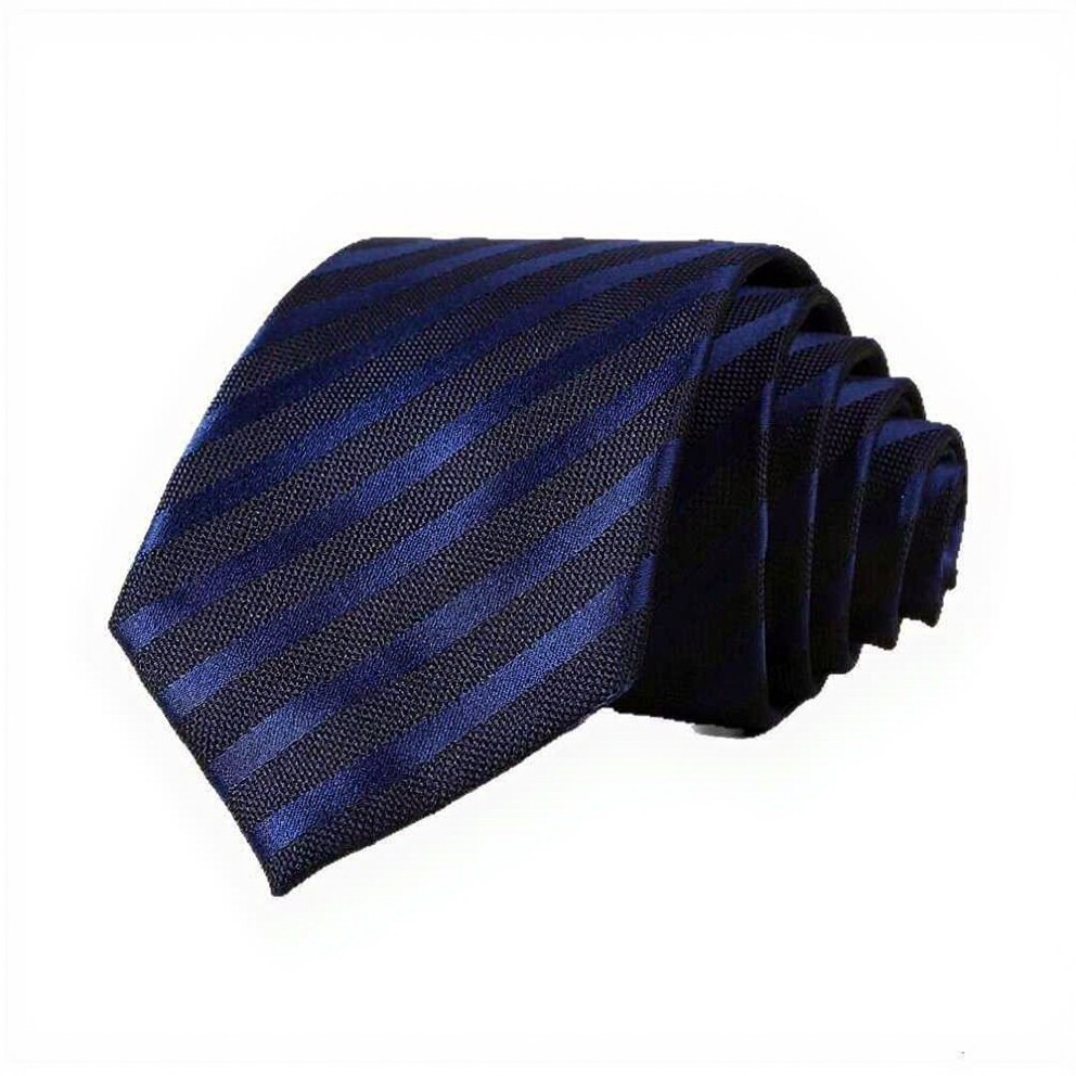 navy blue series tie for men highend niche design commuting suit accessory wedding groom groomsmen group - view 6