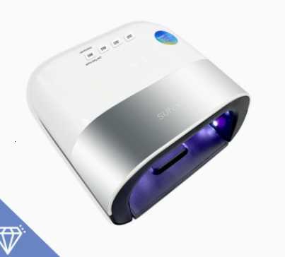 SUNUV SUN3 Nail Dryer Smart 2.0 48W UV LED Lamp Nail with Smart Timer Memory Invisible Digital Timer Display Nail Drying Machine M240729