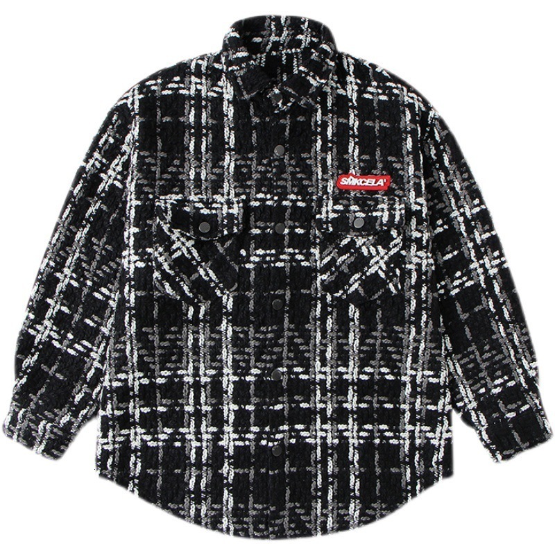 Spring/Summer Mens Open breasted Single breasted Fashion Knitted Coat Splicing Color Lock O-neck Coat Sweater Jacket 241031 - view 5
