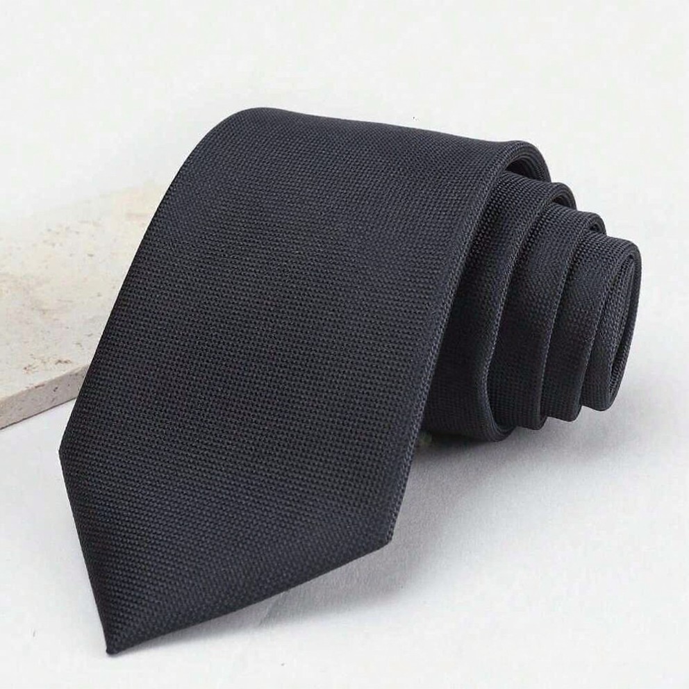 navy blue series tie for men highend niche design commuting suit accessory wedding groom groomsmen group - view 4