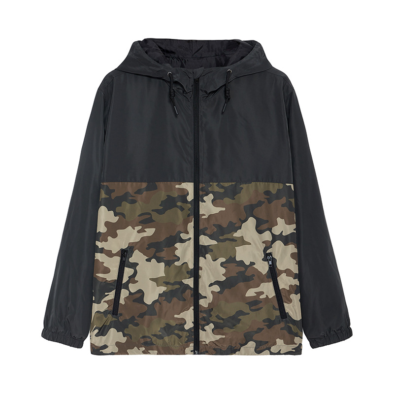 Camouflage Jackets Man Casual Sports windproof Breathable Jackets New Lightweight Hooded Coat Fashion Outdoor Trvel Climbing Outwear - view 6