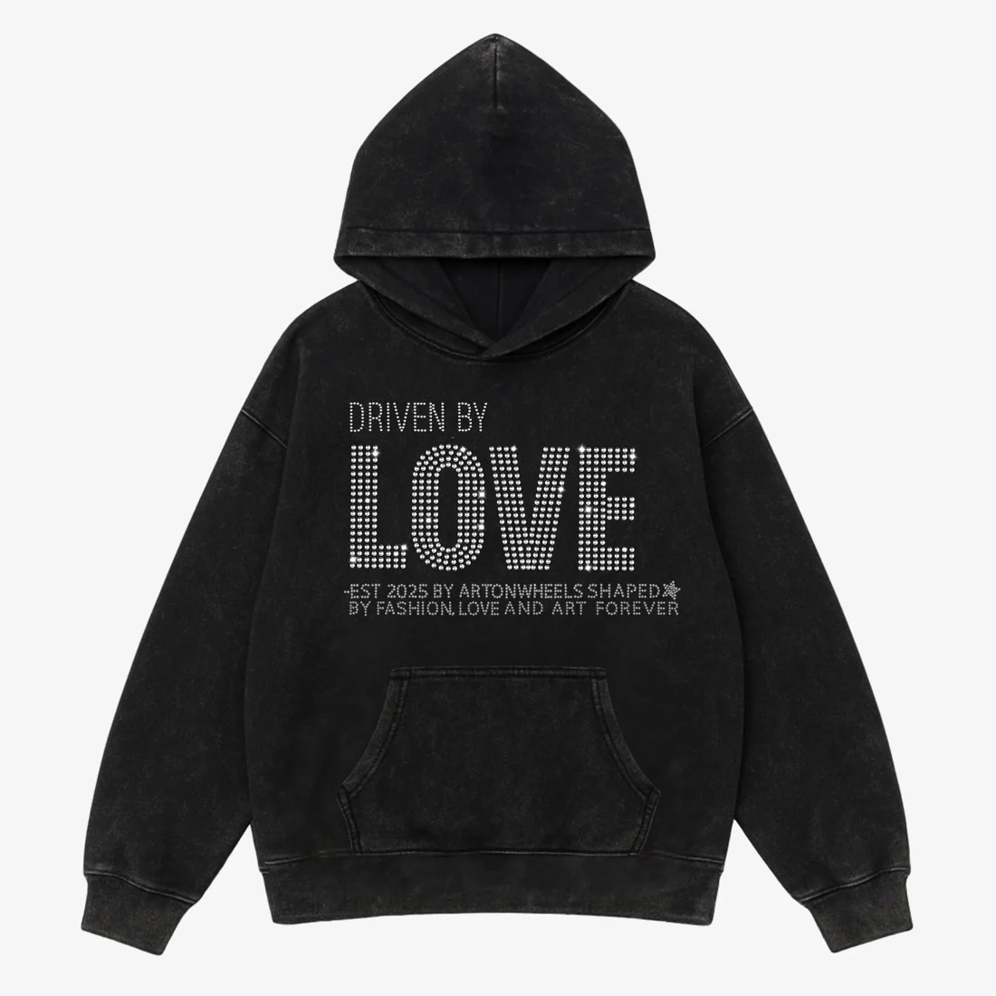 Women's Hoodies American Trendy High Street Retro Washed Vintage Printed Zip-Up Hoodie Loose Long-Sleeve Cardigan Sweatshirt - view 8