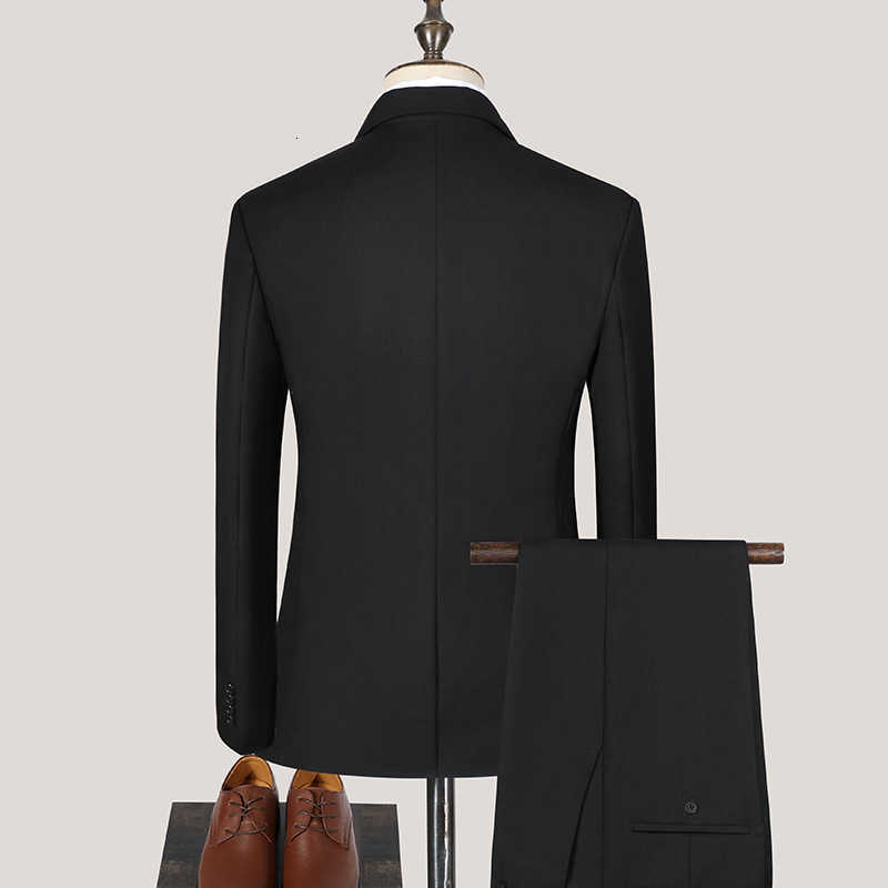 Formal Men's 3-Piece Suit White Waffle-Texture Jacket Vest Black Pants Custom Set for Wedding Groom Cocktail Party TuxedoT260903 - view 5