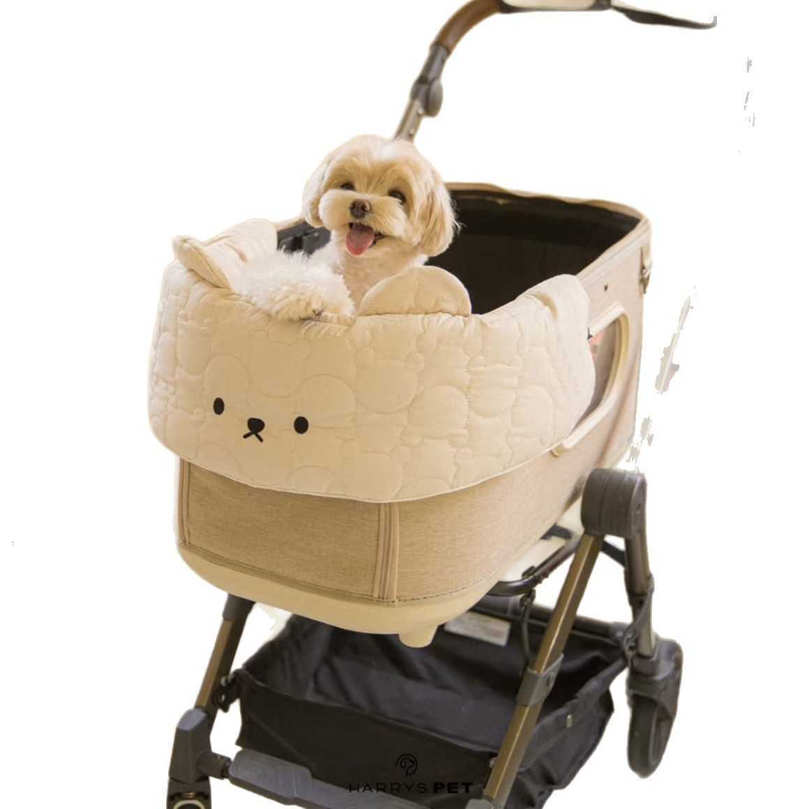Soft Pet Dog Stroller Super Cover Cozy Front Cover Keep Out Dirt-For Pet Stroller Soft Cotton Stroller Accessories With Bunny On N260808 - view 7