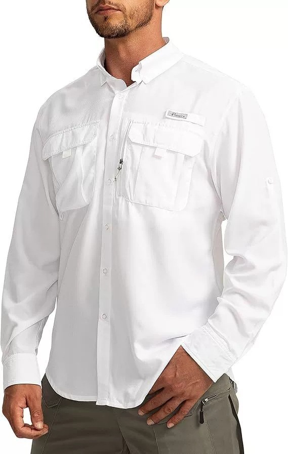 2026 Men's Outdoor LongSleeve Sun Protection Shirt Workwear Style Breathable QuickDrying Casual Solid Color TurnDown Collar Apparel 260127 - view 9