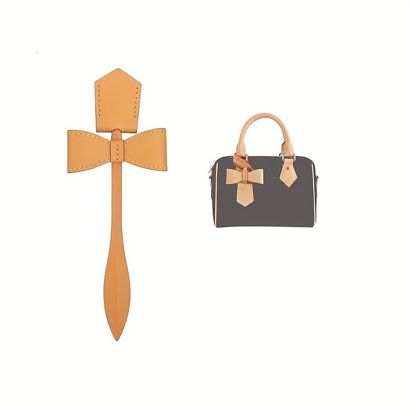 Bow leather charm for carryall women bag fashion durable exquisite workmanship bag decoration bag accessories 260728
