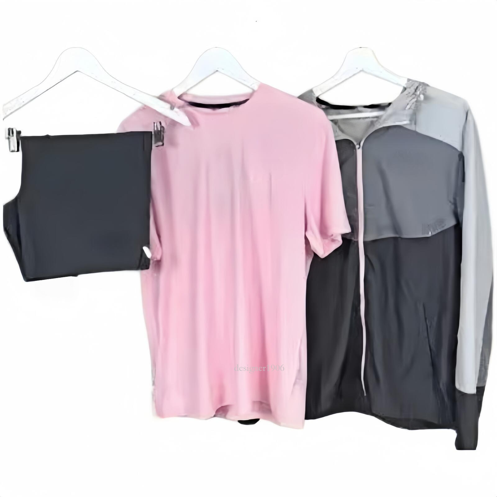 AAA+ 3 Piece technical Windbreaker Tracksuit Set Members Candy ensemble homme running pantalon sports jogging suits quick dry sportswear kid Set - view 6