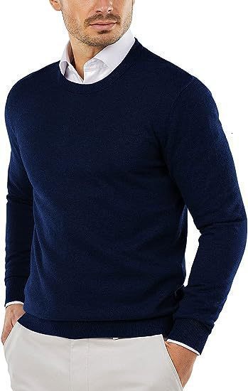 Mens Crew Neck Pullover Sweaters Long Sleeve Lightweight Knit Sweaters Outdoor Solid Color Oversize Dress Streetwear Man 250915 - view 7