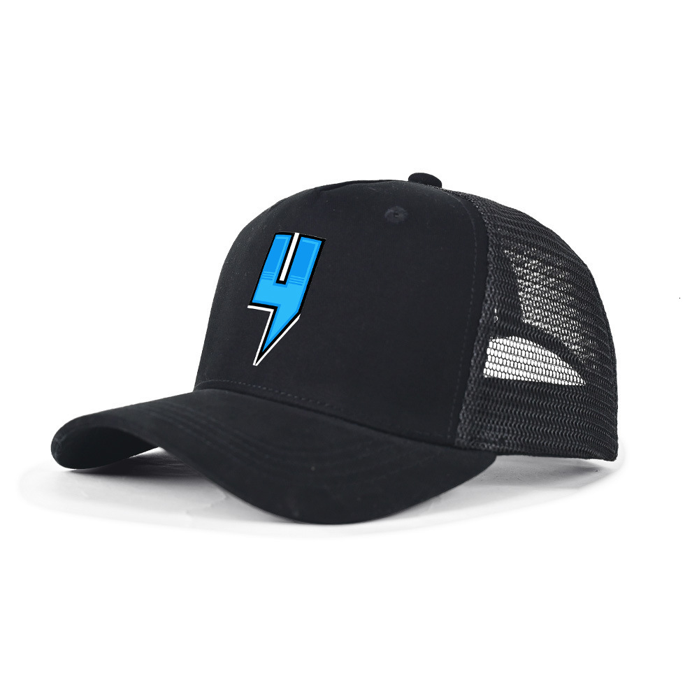 Summer-Friendly Unisex Baseball Caps: Airy Fabricated Hats Featuring Unique Lettering Prints