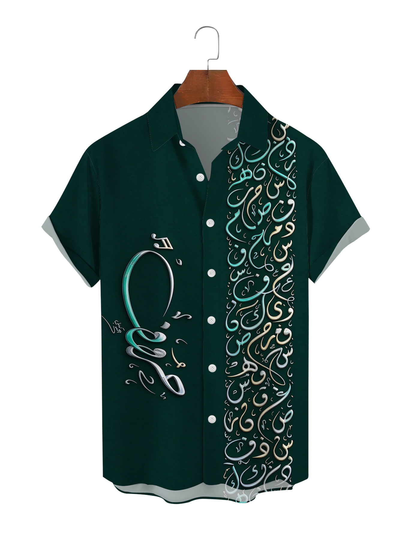 Fashionable Mens Printed Cotton Tee for Everyday Wear Light & Breathable Material - view 8
