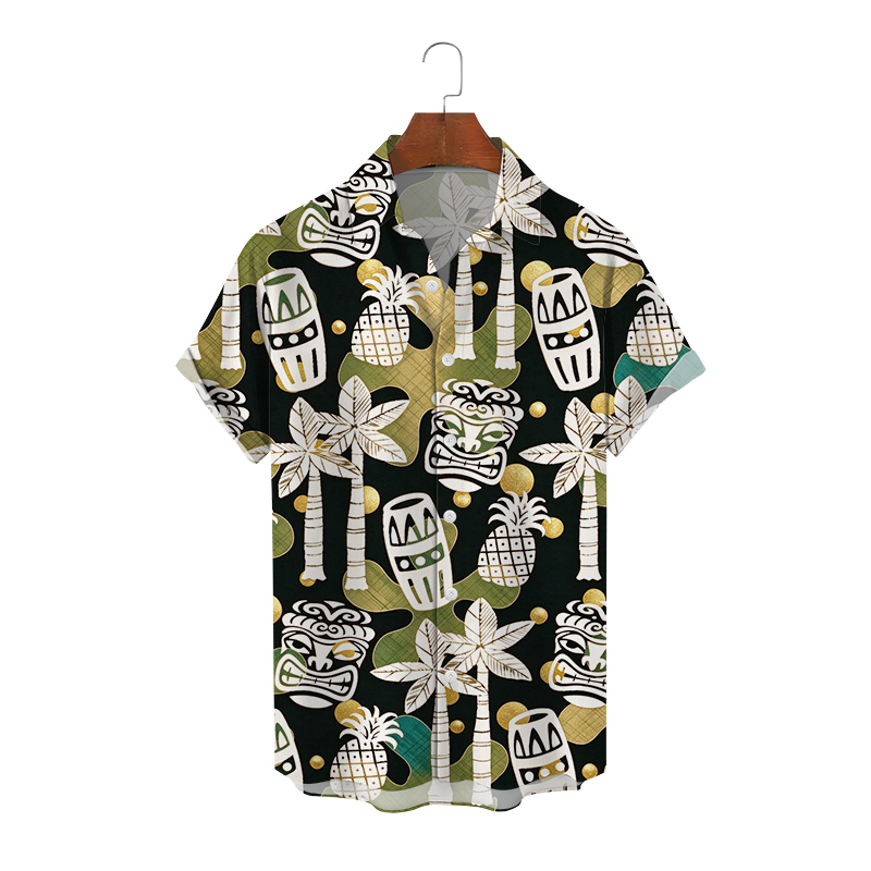Men's Casual Print Tee - Customizable Graphic Design with Comfortable Fit - view 8