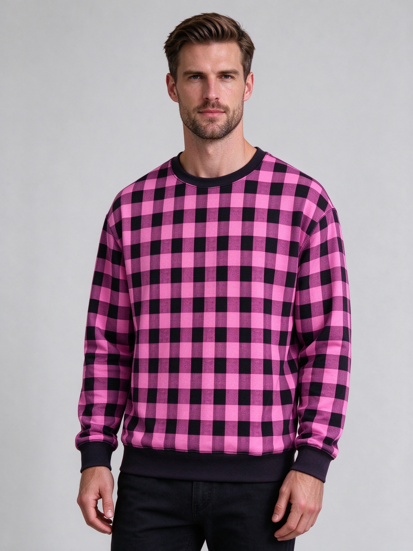 Men's Crew-Neck Sweatshirts, Stylish Casual Tops with Unique Prints - view 6