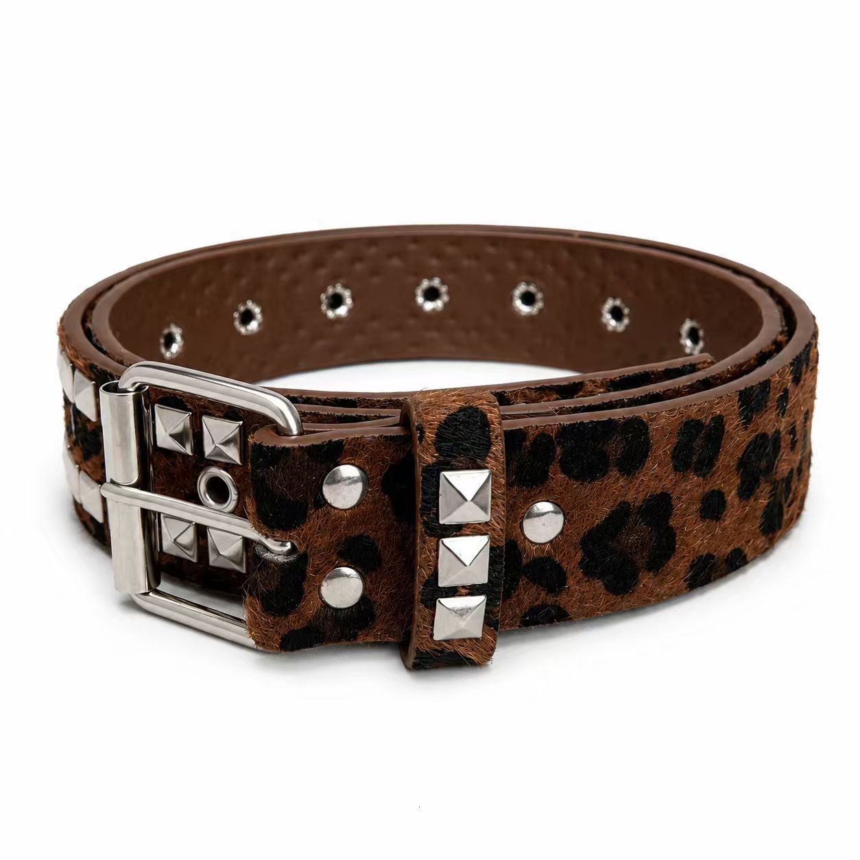 Boho Style PU Leather Belt Leopard Print Multi Color Available Women Dress Slim Fit Women Dress Custom Belt 251218
