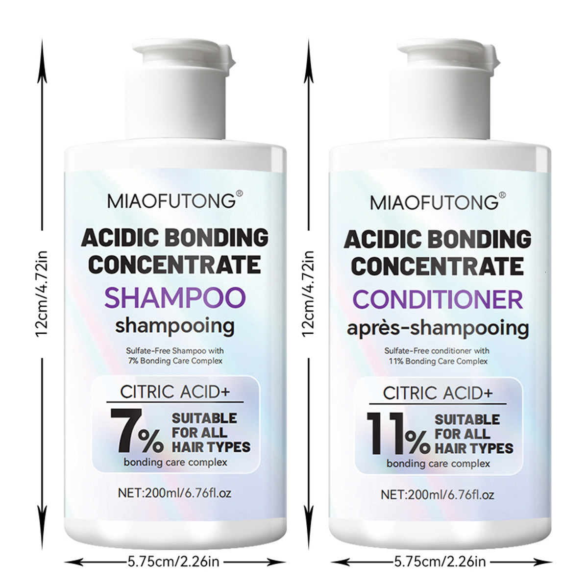GSWP Shampoo and Conditioner Set. Gently Cleanses Deeply ises Provides Premium Care. Controls Oiliness for Volume.200ML 260813 - view 6