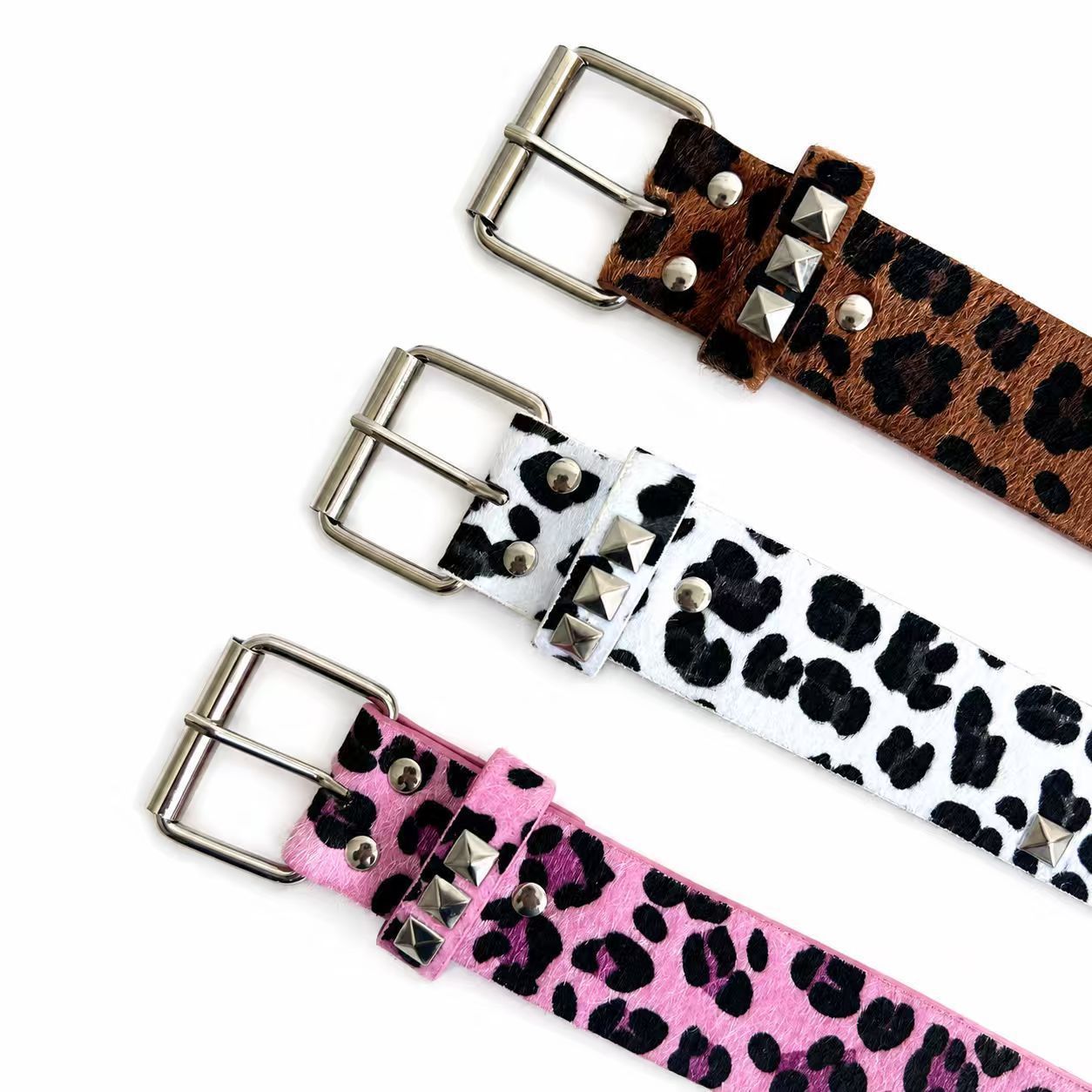 Boho Style PU Leather Belt Leopard Print Multi Color Available Women Dress Slim Fit Women Dress Custom Belt 251218 - view 4