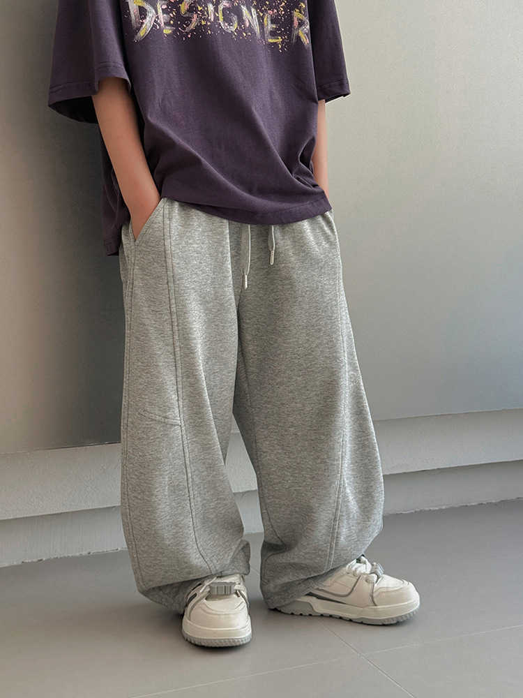 Boys' straight-leg pants 2026 autumn new children's sports pants loose casual breathable long pants for older boys C2601020 - view 8