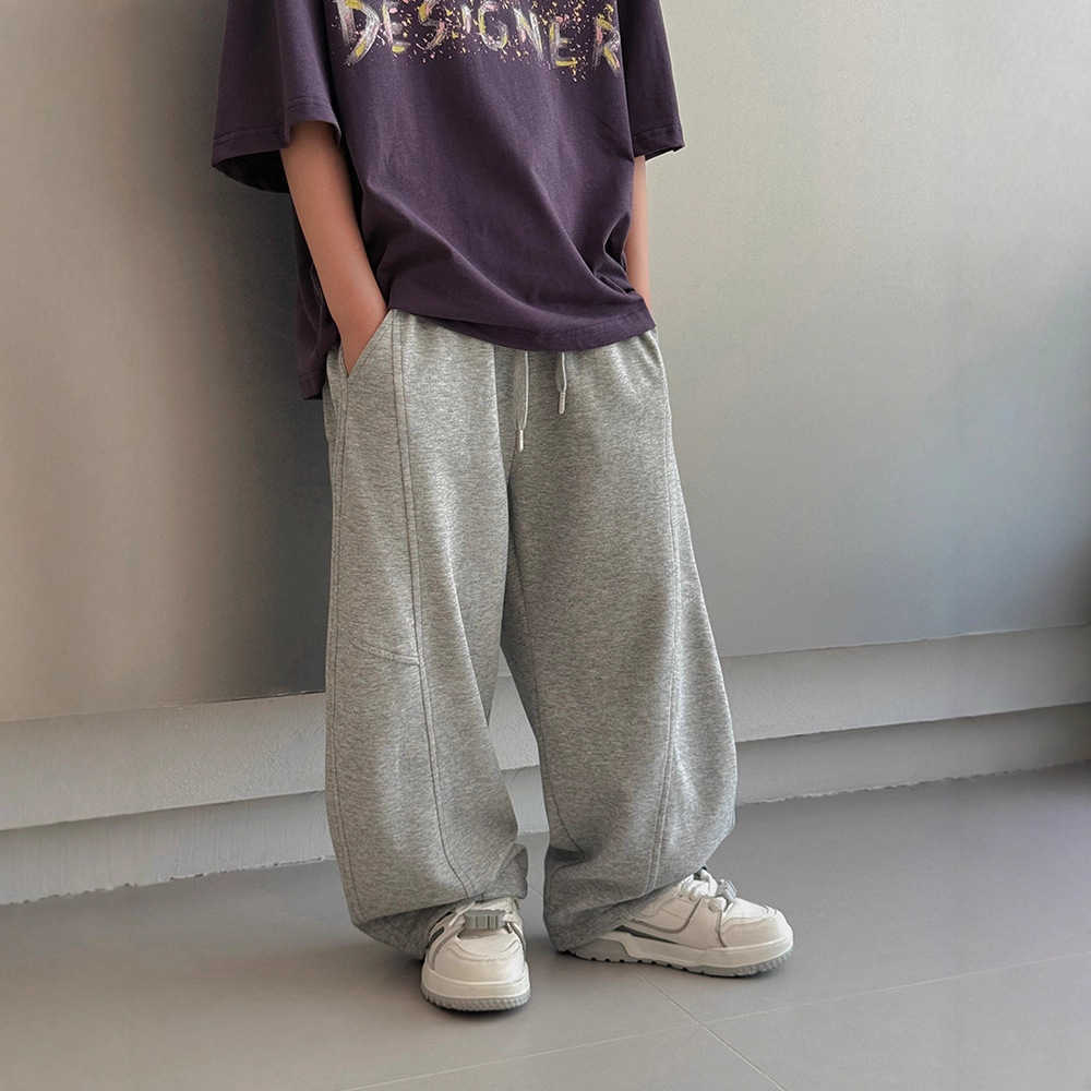 Boys' straight-leg pants 2026 autumn new children's sports pants loose casual breathable long pants for older boys C2601020 - view 3