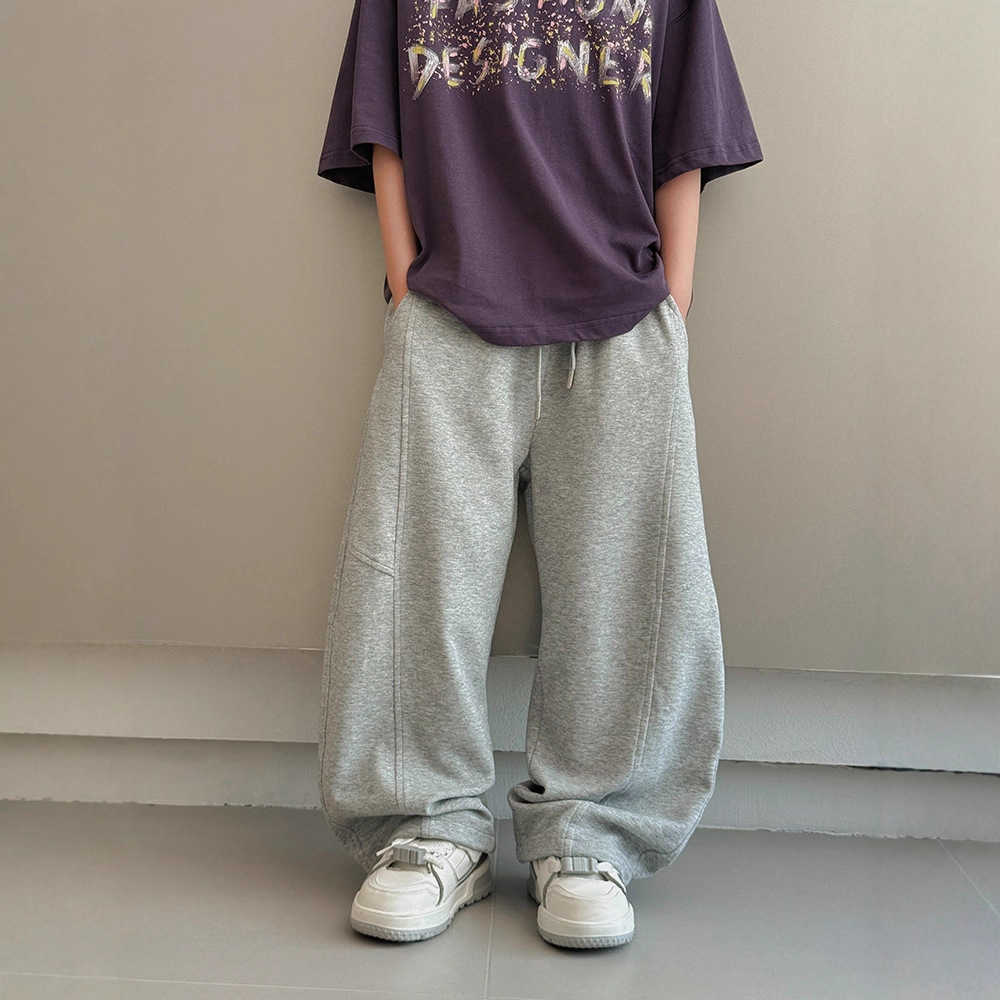 Boys' straight-leg pants 2026 autumn new children's sports pants loose casual breathable long pants for older boys C2601020 - view 5