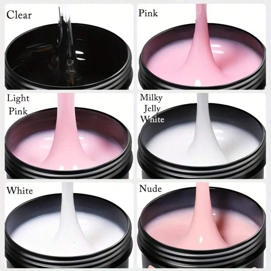 Luxury 2026 New 150G Acrylic Extension Nail Gel Led Compatible Odorless Soak-Off Hard Jelly Nail Building Extensions Fast Shipping X261022