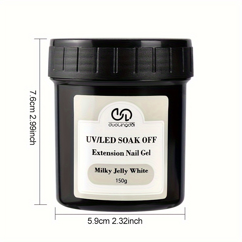 Luxury 2026 New 150G Acrylic Extension Nail Gel Led Compatible Odorless Soak-Off Hard Jelly Nail Building Extensions Fast Shipping X261022 - view 5