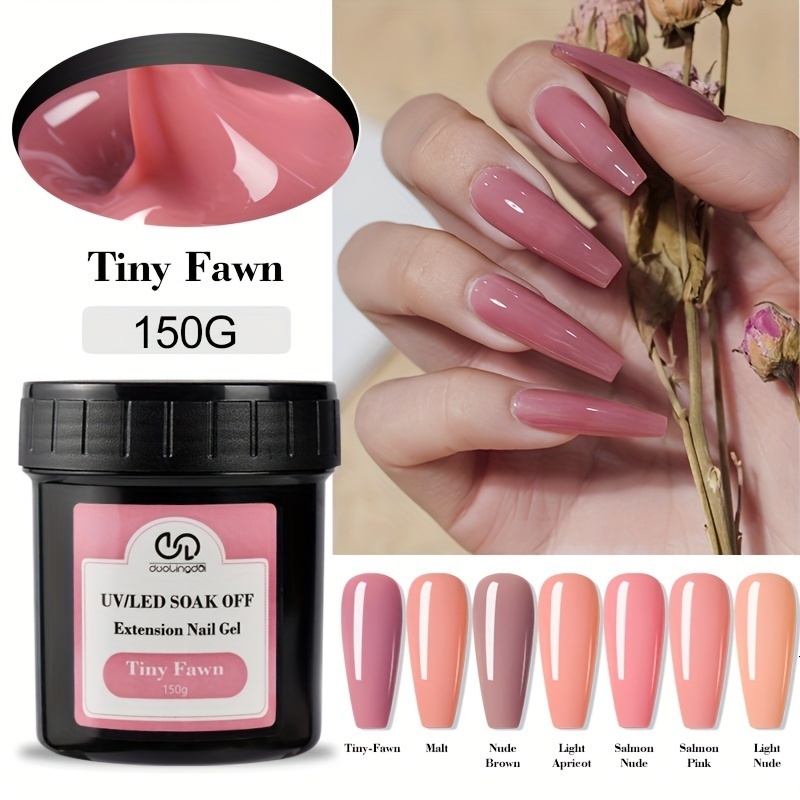 Luxury 2026 New 150G Acrylic Extension Nail Gel Led Compatible Odorless Soak-Off Hard Jelly Nail Building Extensions Fast Shipping X261022 - view 4