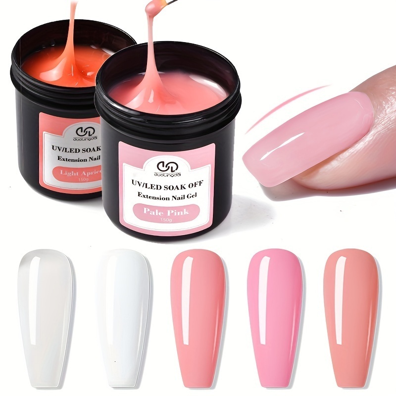 Luxury 2026 New 150G Acrylic Extension Nail Gel Led Compatible Odorless Soak-Off Hard Jelly Nail Building Extensions Fast Shipping X261022 - view 3