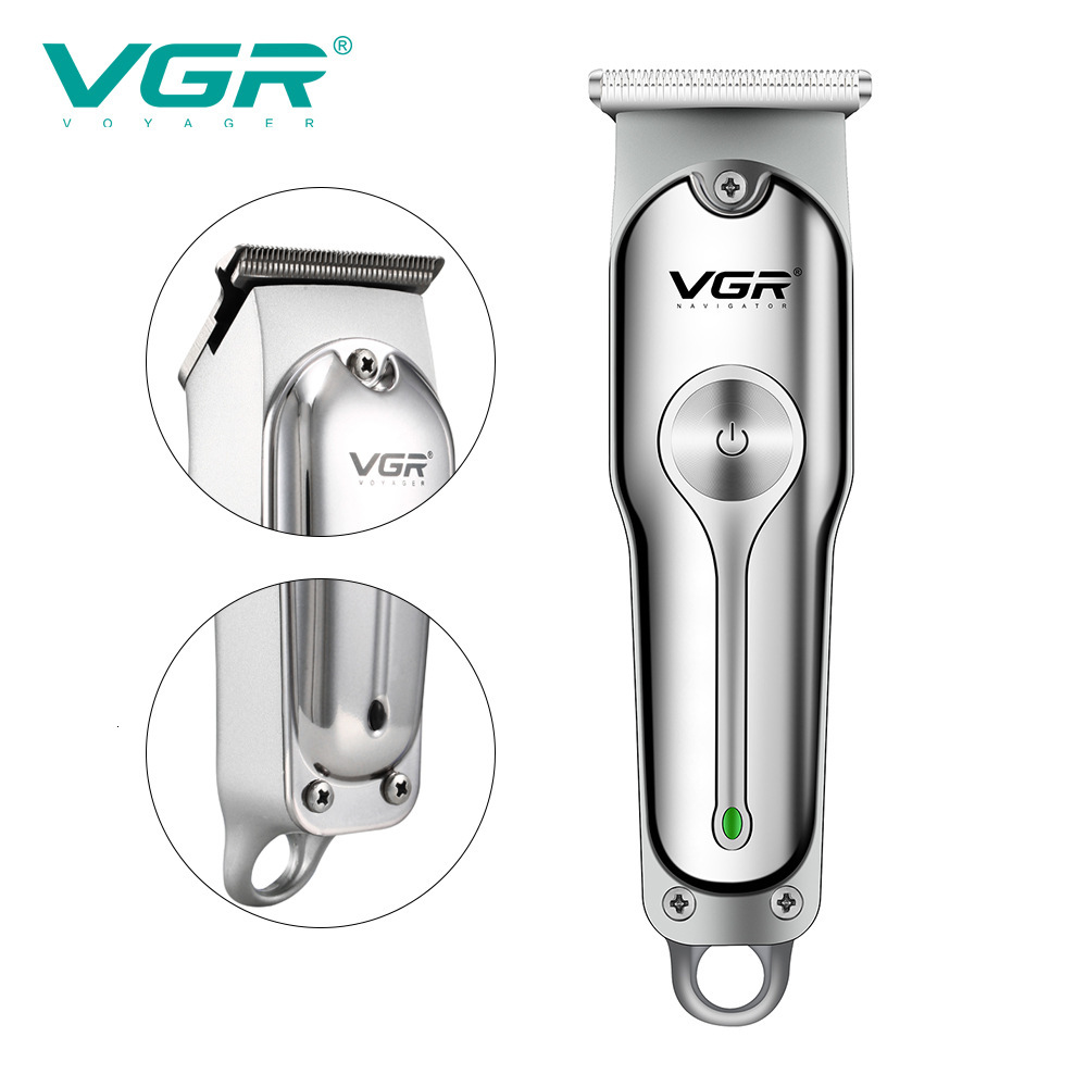 Luxury New VGR 071 Professional Clipper Rechargeable Hair Cutting Machine Cordless Portable Trimmer For Men Fast Shipping Y261022 - view 7