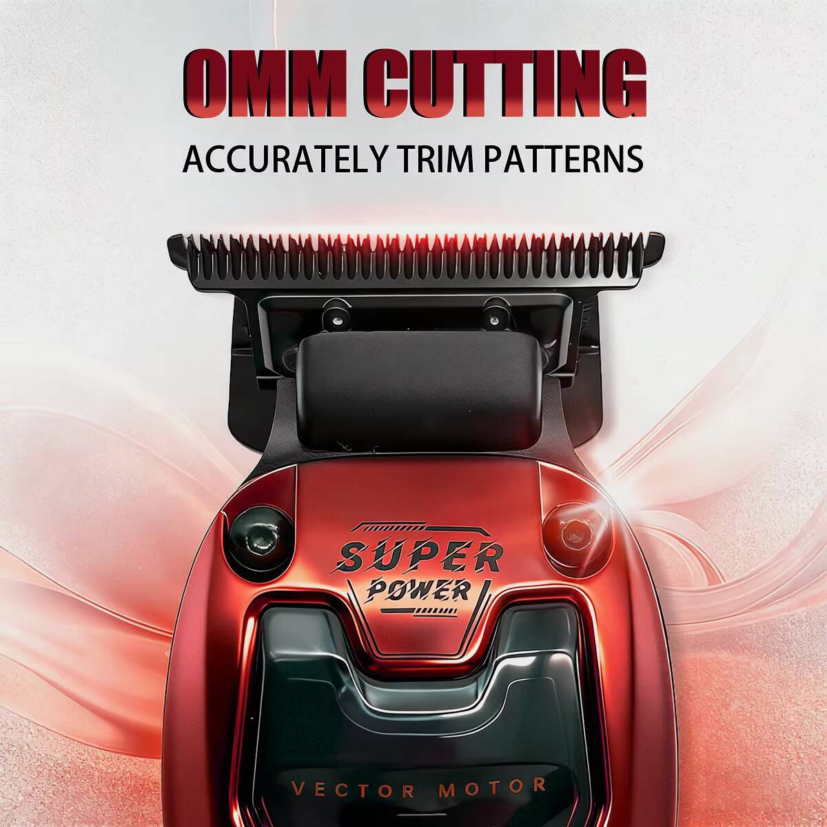 Luxury New VGR Professional Barber Clippers 11000 RPM Hair Cutting Machine Vector Motor Trimmer For Men V-668 Fast Shipping Y261022 - view 4