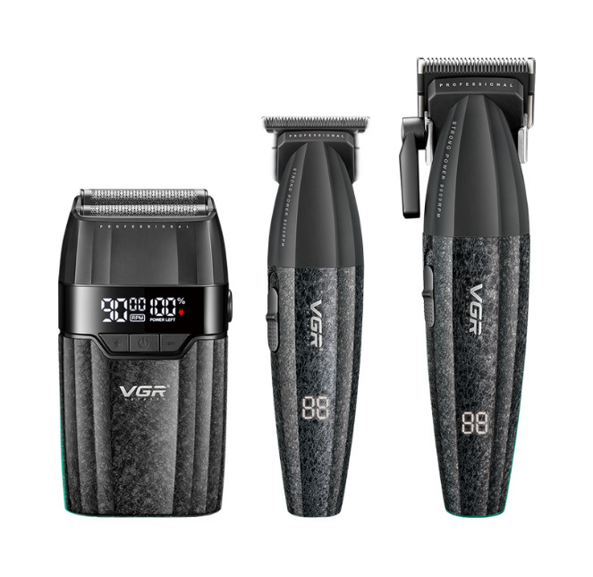 Luxury New VGR Trimmer Professional Adjustable Hair Cutting Machine 9000 RPM Cordless Clippers And Trimmers Set V-640 S3 Fast Shipping Y261023 - view 7
