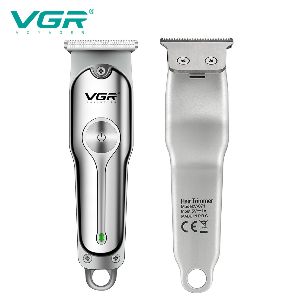 Luxury New VGR 071 Professional Clipper Rechargeable Hair Cutting Machine Cordless Portable Trimmer For Men Fast Shipping Y261022 - view 9