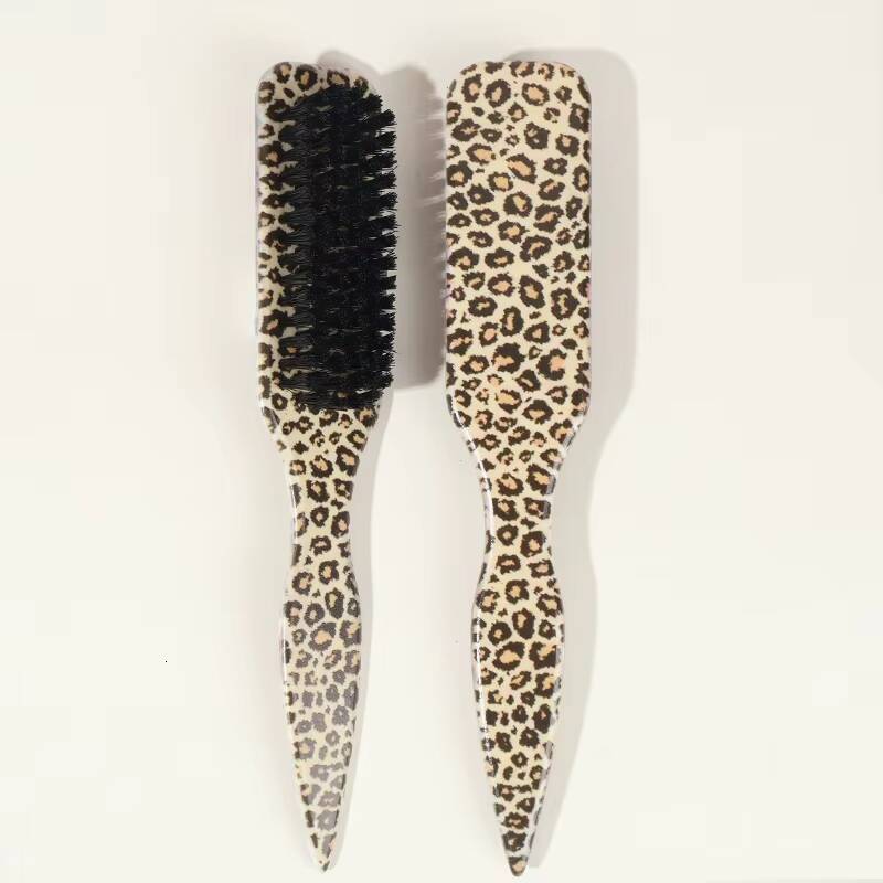 Luxury New Bristle Slick Back Hair Brush For Sleek Ponytail Bun Smoothing Hair Brushes Flyaways Edge Control - Backcombing Fast Shipping Y261023 - view 4