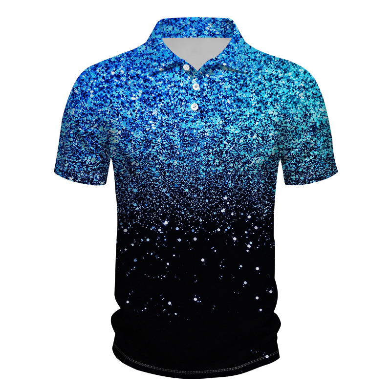 Stylish, Casual Men's Short-Sleeve Polo Shirts and Unique Printed Beach Tops - view 5