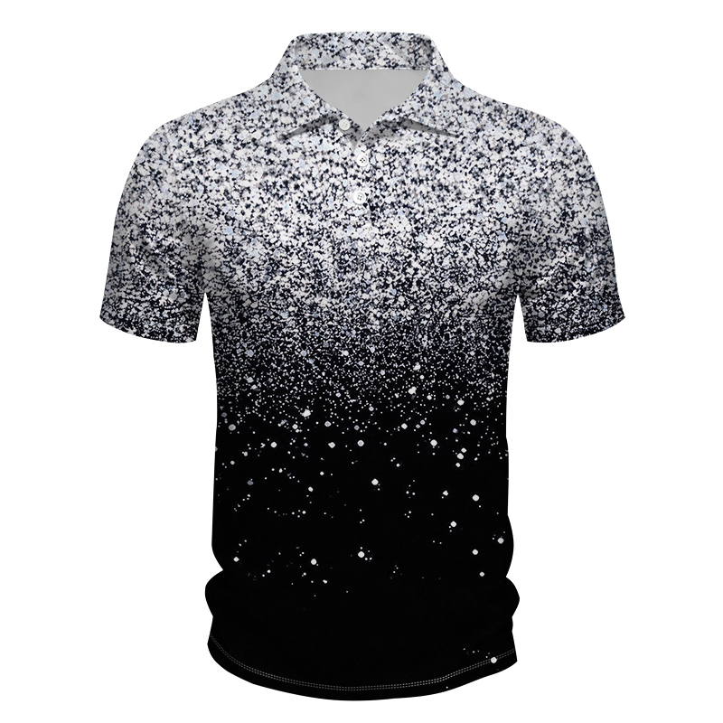 Stylish, Casual Men's Short-Sleeve Polo Shirts and Unique Printed Beach Tops - view 9