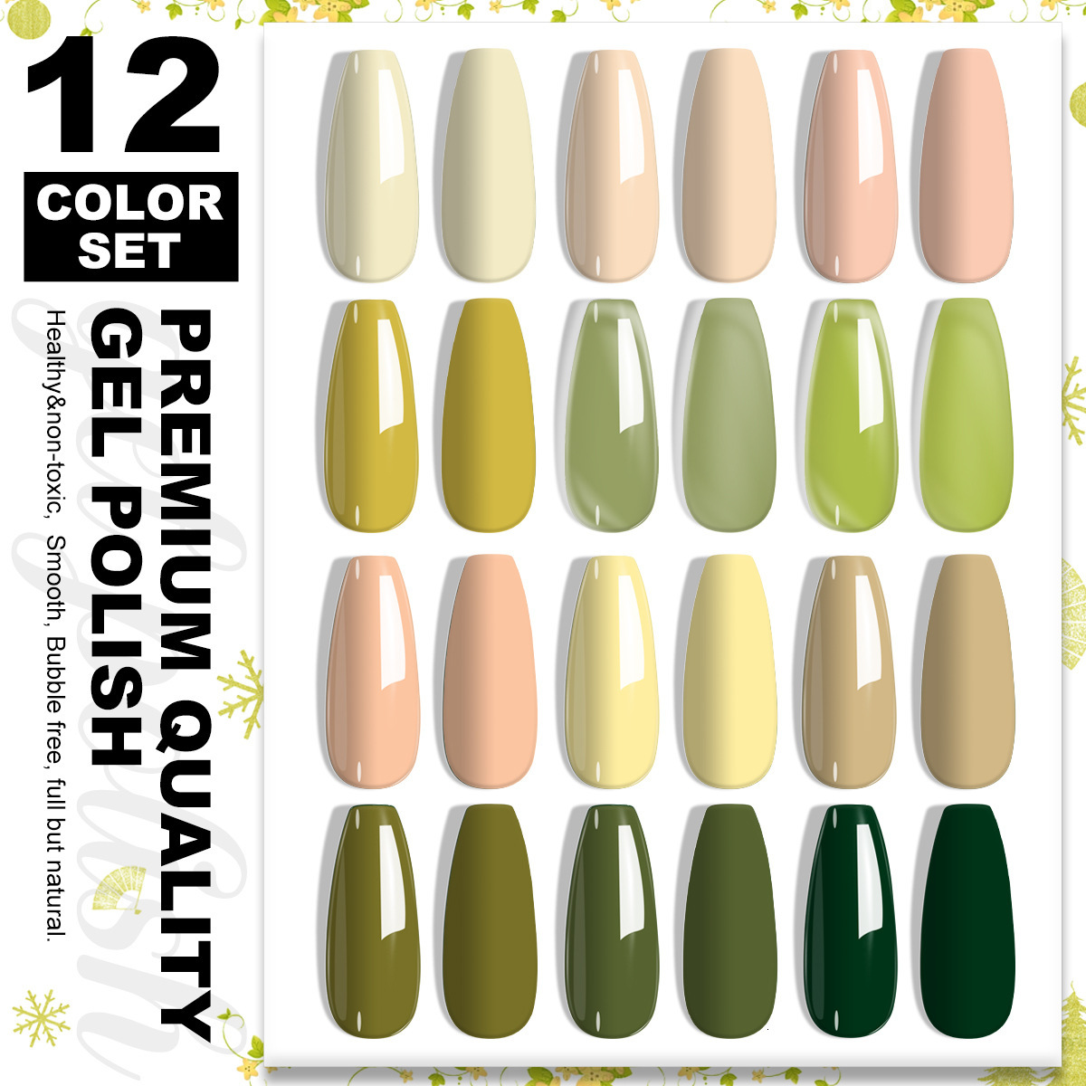 Luxury 2026 New Polish Gel Tool Set 12 Colors Gel UV Curing Lamp Nail File Polishing Block Cuticle Pusher Nail Clippers Nail Art Kits Fast Shipping X2 - view 3