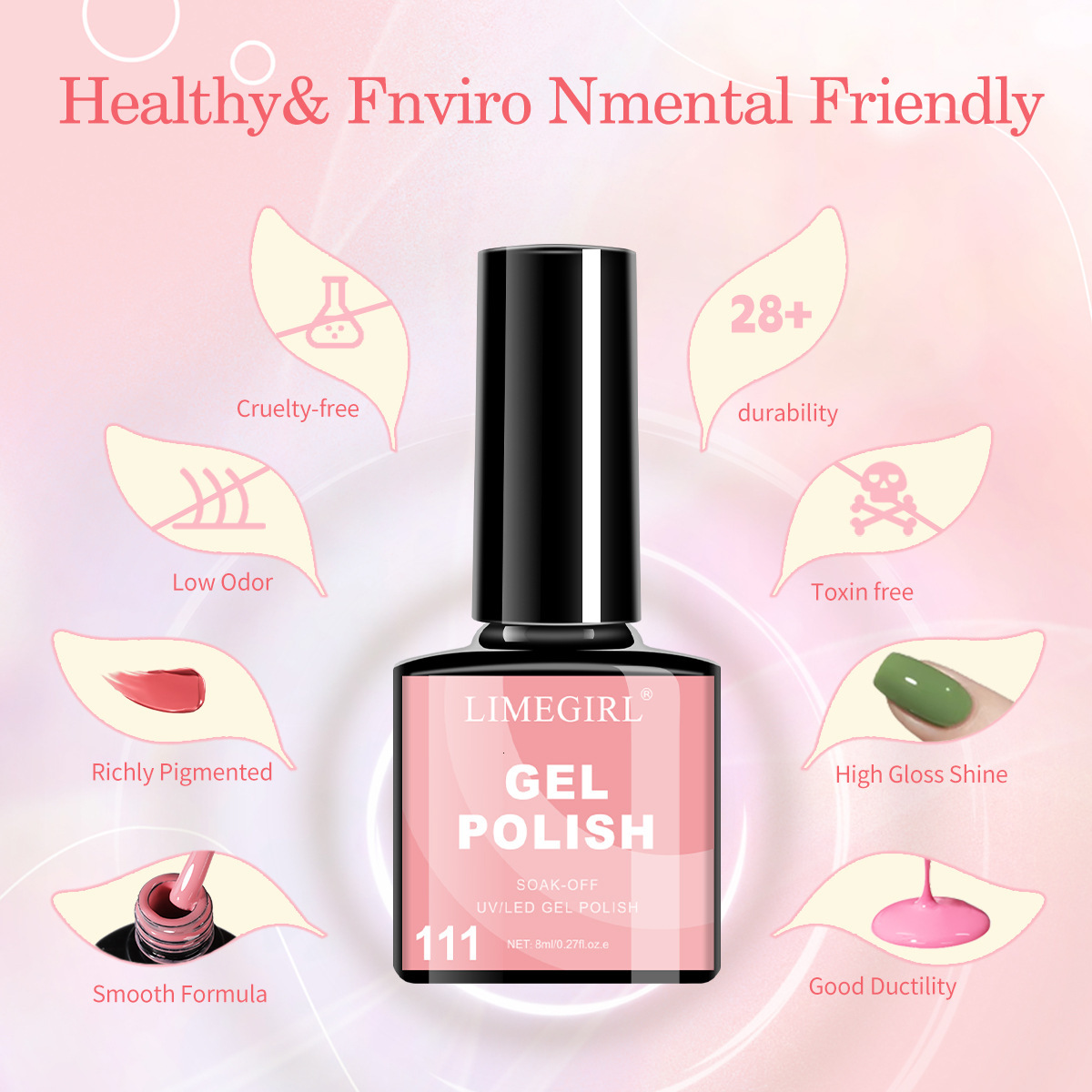 Luxury 2026 New Nail Art Kits Art Tool Set 18 Colors Gel 15 Polish Extension Gels Grinder Nail Lamp Drill Accessories Fast Shipping X261024 - view 6