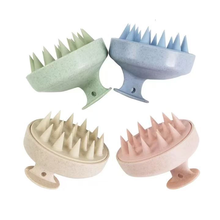 Luxury New Hair Wash Silicone Scalp Comb, Soft Body Hair Brushes Massage Brush, Beauty And Hairdressing Tool, Shower SPA Comb Free Shipping Y261024 - view 7