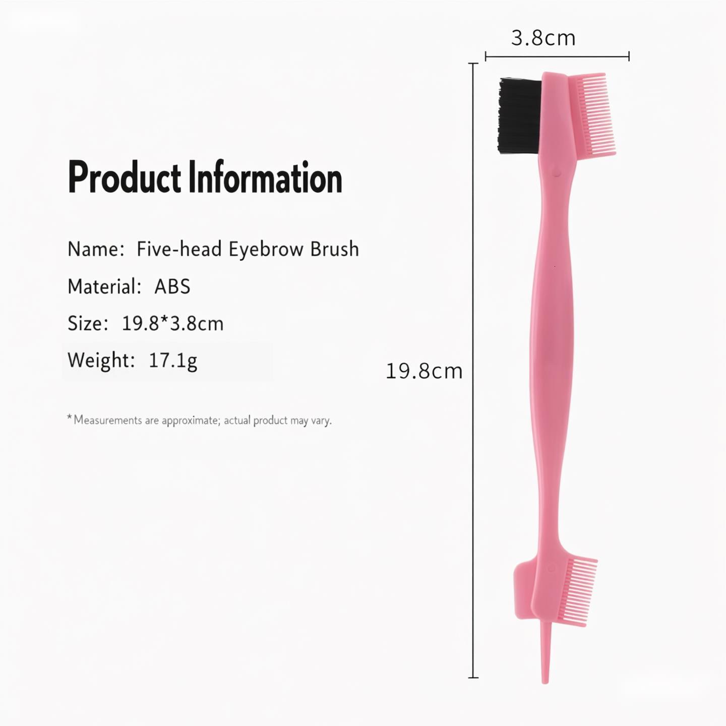 Luxury New Edge Control Brush Comb, Used Combing Cutting On The Edges And Back Hair Brushes Of Women, Special For Real Hair Wigs Free Shipping Y261024 - view 3