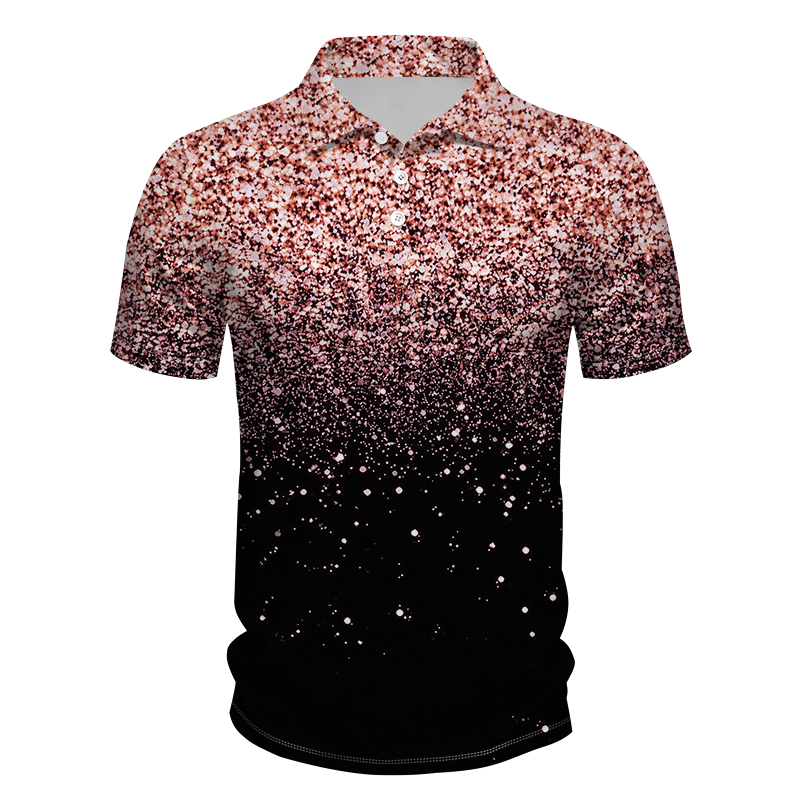 Stylish, Casual Men's Short-Sleeve Polo Shirts and Unique Printed Beach Tops - view 3