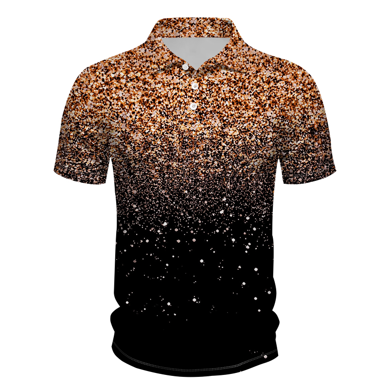 Stylish, Casual Men's Short-Sleeve Polo Shirts and Unique Printed Beach Tops - view 4