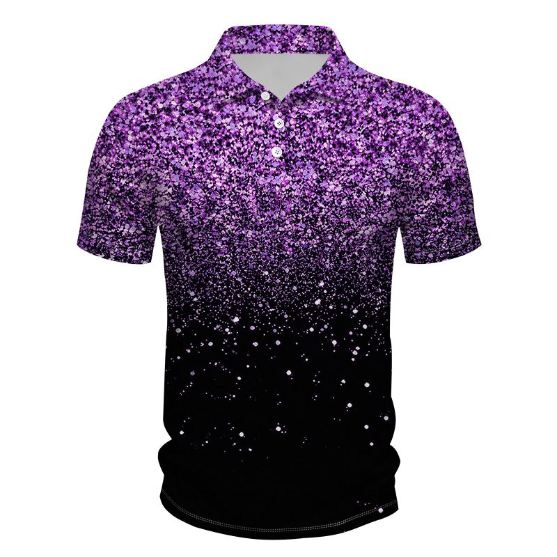 Stylish, Casual Men's Short-Sleeve Polo Shirts and Unique Printed Beach Tops - view 7