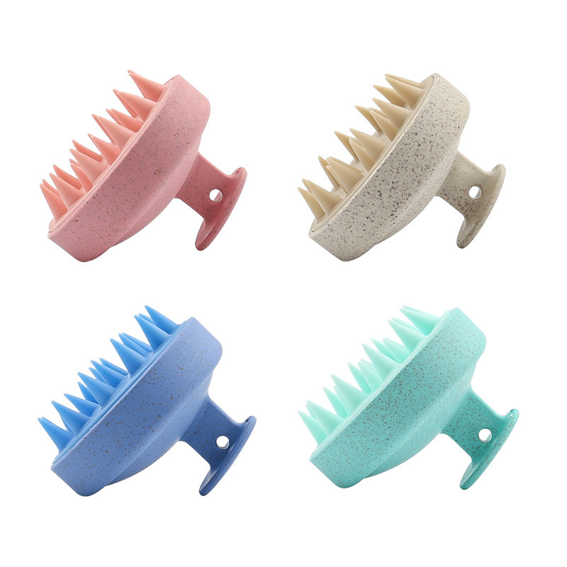 Luxury New Hair Wash Silicone Scalp Comb, Soft Body Hair Brushes Massage Brush, Beauty And Hairdressing Tool, Shower SPA Comb Free Shipping Y261024