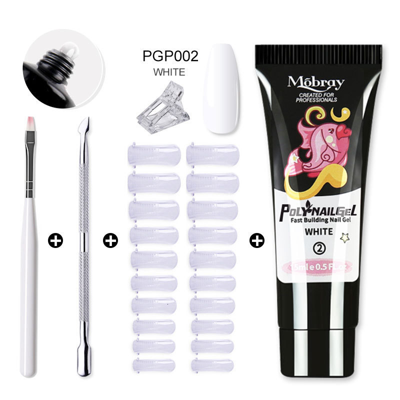 Luxury 2026 New Nail Art Kits Nail Tool Set Quick Extension Crystal Model Gel UV Glue Polishing Painting Decoration Manicure Professional Fast Shippin - view 3